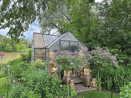 Victory Orangery greenhouse (Tim Evans photo)