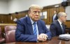 FILE - Former President Donald Trump awaits the start of proceedings on the second day of jury selection at Manhattan criminal court, April 16, 2024, in New York. (Justin Lane/Pool Photo via AP)