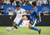 Toronto FC has traded winger/wingback Jahkeele Marshall-Rutty to rival CF Montreal. CF Montreal defender Fernando Álvarez (4) moves in on Marshall-Rutty (7) during second half MLS soccer action in Montreal, Saturday, July 20, 2024. THE CANADIAN PRESS/Graham Hughes