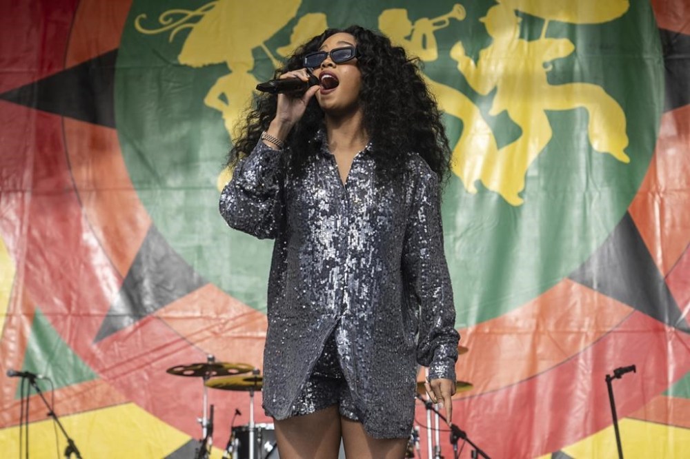 FILE - H.E.R. performs at the 2023 New Orleans Jazz & Heritage Festival on May 6, 2023. (Photo by Amy Harris/Invision/AP, File)