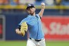Tampa Bay Rays starting pitcher Jeffrey Springs delivers to the Baltimore Orioles during the first inning of a baseball game Sunday, Aug. 11, 2024, in St. Petersburg, Fla. (AP Photo/Christopher O'Meara)