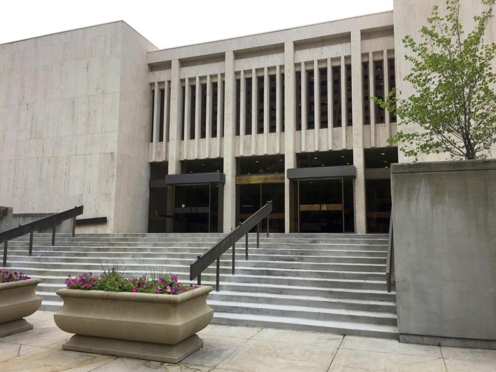 FILE - The Idaho Supreme Court building is seen, June 8, 2017, in Boise, Idaho. (AP Photo/Rebecca Boone, File)