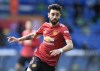 FILE - Manchester United's Bruno Fernandes in action during an English Premier League soccer match at Elland Road in Leeds, England, on April 25, 2021. (Peter Powell/Pool via AP, File)