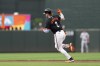 Baltimore Orioles' Gunnar Henderson (2) rounds the bases after hitting a home run during the first inning of a baseball game against the Washington Nationals, Wednesday, Aug. 14, 2024, in Baltimore. (AP Photo/Stephanie Scarbrough)