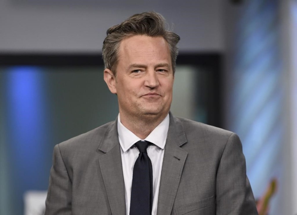 FILE - Actor Matthew Perry participates in the BUILD Speaker Series to discuss the mini-series