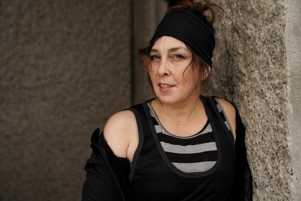 Jen le Faucie Gordon, a harm reduction worker, is photographed in Toronto on Tuesday, August 20, 2024. THE CANADIAN PRESS/Chris Young