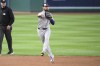 Colorado Rockies second baseman Brendan Rodgers throws to first base to put out Washington Nationals' Juan Yepez during the second inning of a baseball game, Tuesday, Aug. 20, 2024, in Washington. (AP Photo/Nick Wass)