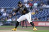 Pittsburgh Pirates starting pitcher Paul Skenes delivers during the first inning of a baseball game against the Cincinnati Reds, Thursday, Aug. 22, 2024, in Pittsburgh. (AP Photo/Matt Freed)
