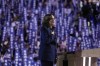 Democratic presidential nominee Vice President Kamala Harris arrives to speak on the final day of the Democratic National Convention, Thursday, Aug. 22, 2024, in Chicago. THE CANADIAN PRESS/AP, Jacquelyn Martin
