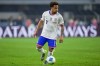 FILE - United States' Weston McKennie controls the ball during a CONCACAF Nations League championship soccer match against Mexico, March 24, 2024, in Arlington, Texas. (AP Photo/Julio Cortez, File)