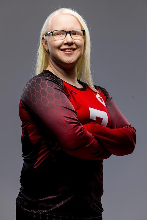 Canadian goalball captain Amy Burk doesn't know if her fifth Paralympic Games will be her last, but she does know Paris will feel monumental to her. Burk poses in this undated handout photo. THE CANADIAN PRESS/HO, Canadian Paralympic Committee *MANDATORY CREDIT*
