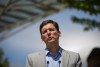 B.C. Premier David Eby responds to questions during a news conference outside Douglas College in Coquitlam, B.C., on July 24, 2024. THE CANADIAN PRESS/Darryl Dyck