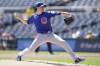 Chicago Cubs starting pitcher Kyle Hendricks delivers during the first inning of a baseball game against the Pittsburgh Pirates, Wednesday, Aug. 28, 2024, in Pittsburgh. (AP Photo/Matt Freed)