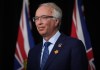 BC Conservative Leader John Rustad listens during a news conference with BC United Leader Kevin Falcon in Vancouver, on Wednesday, August 28, 2024. The political landscape in British Columbia has shifted with John Rustad's Conservatives now carrying the centre-right banner heading into a fall election campaign. THE CANADIAN PRESS/Darryl Dyck