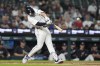 Detroit Tigers' Spencer Torkelson connects for a two-run home run during the second inning of a baseball game against the Los Angeles Angels, Wednesday, Aug. 28, 2024, in Detroit. (AP Photo/Carlos Osorio)
