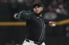 Arizona Diamondbacks pitcher Eduardo Rodriguez throws against the New York Mets in the first inning of a baseball game, Wednesday, Aug. 28, 2024, in Phoenix. (AP Photo/Rick Scuteri)
