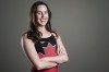 Canadian Para-Swimmer Aurelie Rivard poses for a photograph in Toronto, on Thursday, Feb 29, 2024. THE CANADIAN PRESS/Arlyn McAdorey