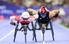 Canadian wheelchair racer Brent Lakatos has earned a silver medal at the Paralympic Games. Lakatos competes in the Men’s 5000m T54 Final at the 2024 Paralympic Games in Paris, France on August 31, 2024. // Brent Lakatos participe à la finale masculine du 5 000 m T54 aux Jeux paralympiques de 2024 à Paris, France, le 31 août 2024. THE CANADIAN PRESS/HO-CANADIAN PARALYMPIC COMMITTEE, Angela Burger, *MANDATORY CREDIT*