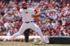 Cincinnati Reds relief pitcher Jakob Junis throws against the Milwaukee Brewers during the fourth inning of a baseball game Sunday, Sept. 1, 2024, in Cincinnati. (AP Photo/Jay LaPrete)