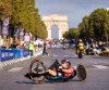Leanne Taylor competes in women's Para Triathlon PTWC para triathlon during the Paralympic Games in Paris, France on September 2, 2024. // Leanne Taylor participe au para-triathlon féminin PTWC lors des Jeux paralympiques de Paris, en France, le 2 septembre 2024., *MANDATORY CREDIT*