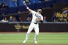 Tampa Bay Rays shortstop Jose Caballero throws out Minnesota Twins' Brooks Lee at first base during the fourth inning of a baseball game Tuesday, Sept. 3, 2024, in St. Petersburg, Fla. (AP Photo/Chris O'Meara)