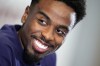England's Angel Gomes during a press conference in Burton upon Trent, England, Wednesday, Sept. 4, 2024. (Nick Potts/PA via AP)