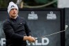Matt Wallace from England watches his tee shot during the first round of the European Masters Golf Tournament, in Crans-Montana, Switzerland, Thursday, Sept. 5, 2024. (Valentin Flauraud/Keystone via AP)