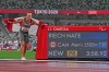 Canada's Nate Riech celebrates after winning the men's T38 1500-meters final at Tokyo 2020 Paralympic Games, Saturday, Sept. 4, 2021, in Tokyo, Japan. THE CANADIAN PRESS/AP-Emilio Morenatti