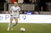 Bay FC forward Penelope Hocking (55) controls the ball during the second half of an NWSL soccer match against Racing Louisville in San Jose, Calif., Saturday, Sept. 7, 2024. (Stephen Lam/San Francisco Chronicle via AP)