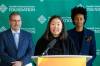 MIKE DEAL / FREE PRESS FILES
                                Dr. Julie Ho, medical director of the adult kidney transplant program at Health Sciences Centre Winnipeg, speaks during an April announcement by Health Minister Uzoma Asagwara after a record number of Manitobans donated and received kidneys last year.