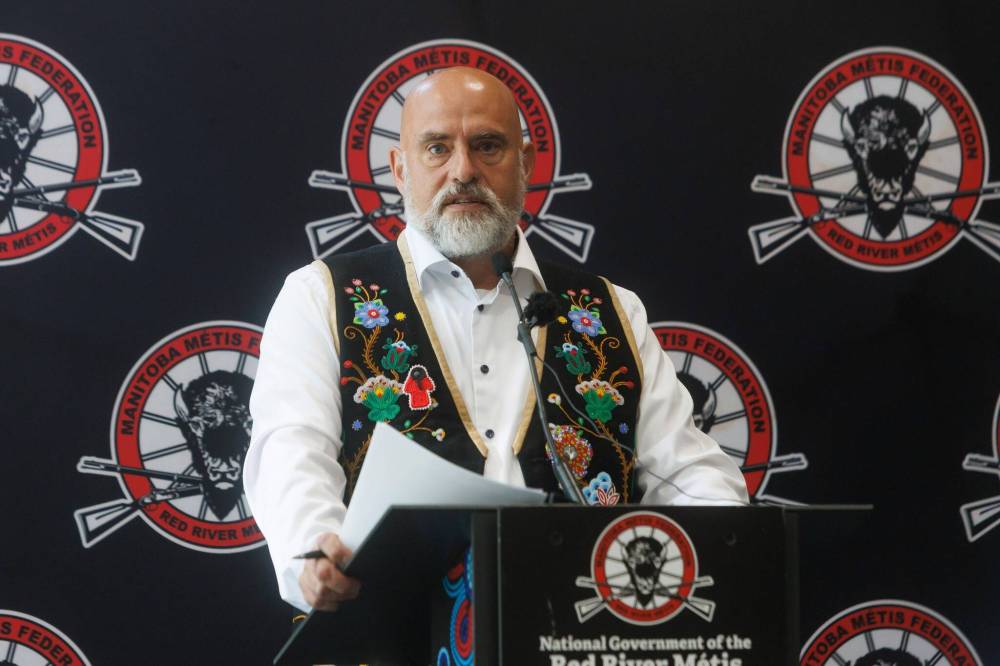 MIKE DEAL / FREE PRESS FILES
Will Goodon, the Manitoba Metis Federation’s minister of housing and property management, said he’s glad the city is including Indigenous perspectives as it looks to preserve green space.