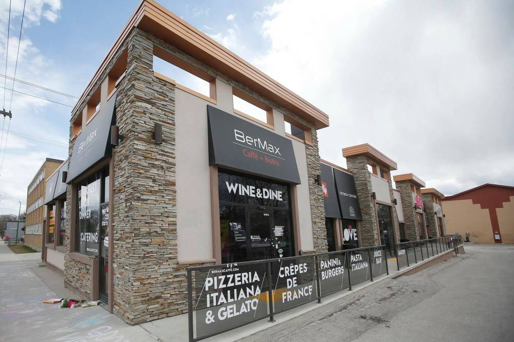 JOHN WOODS / THE CANADIAN PRESS FILES
The Corydon Avenue BerMax Caffé and Bistro was in serious financial trouble leading up to the alleged hate crime hoax.