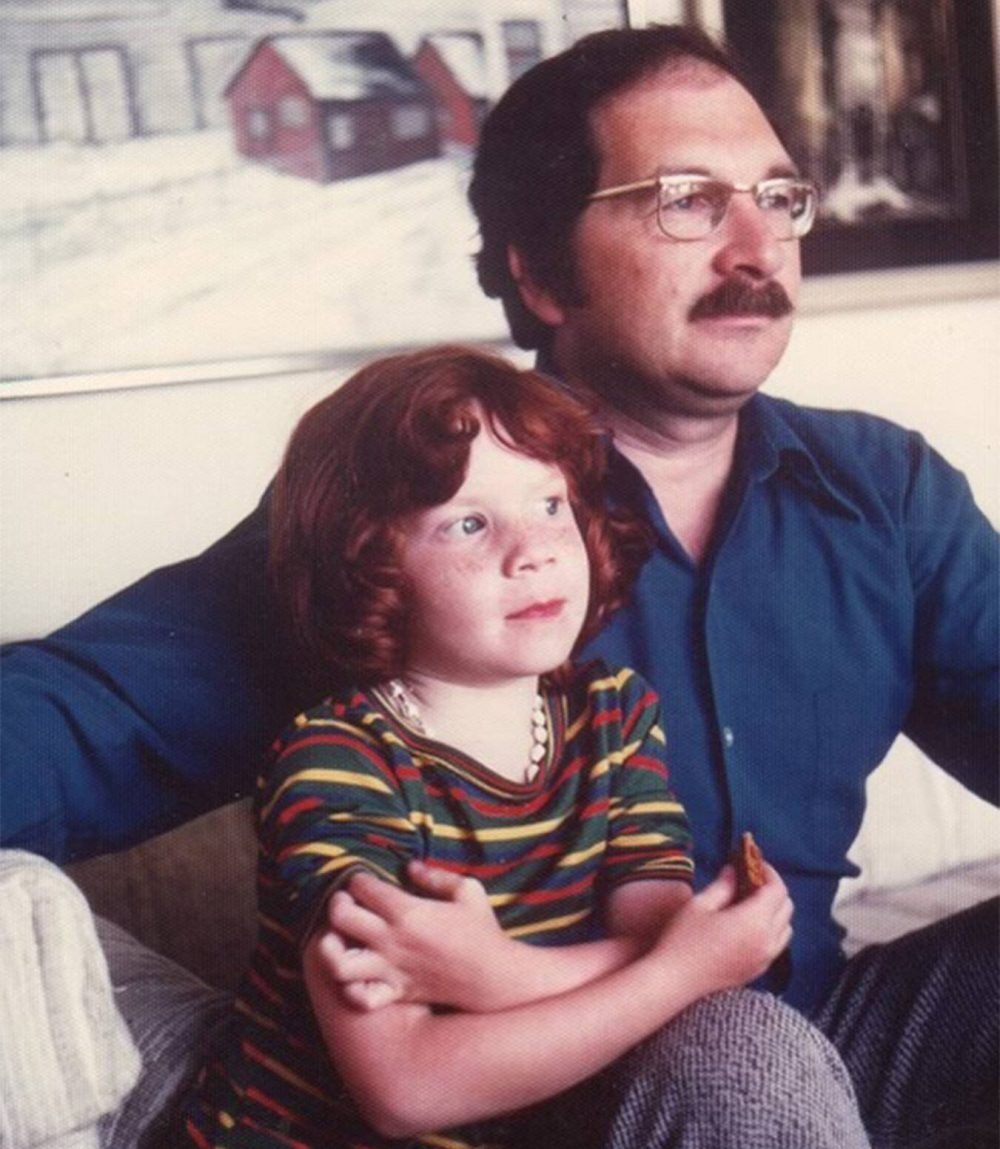 Supplied photo
Ross, with one of his daughters, taught his children to listen to what was guiding them.
