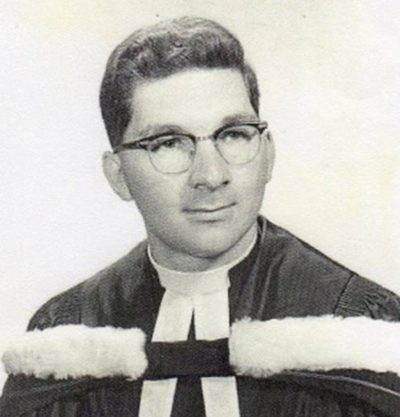 Supplied photo 
Rev. Don Ross was a United Church minister from his ordination in 1960 to his retirement in 1996, later becoming minister emeritus.