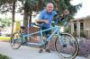 Last month, North Kildonan resident and world record holder Arvid Loewen completed his final cycling event in support of Mully Children’s Family, a street mission in Nairobi, Kenya. (Ruth Bonneville / Free Press)
