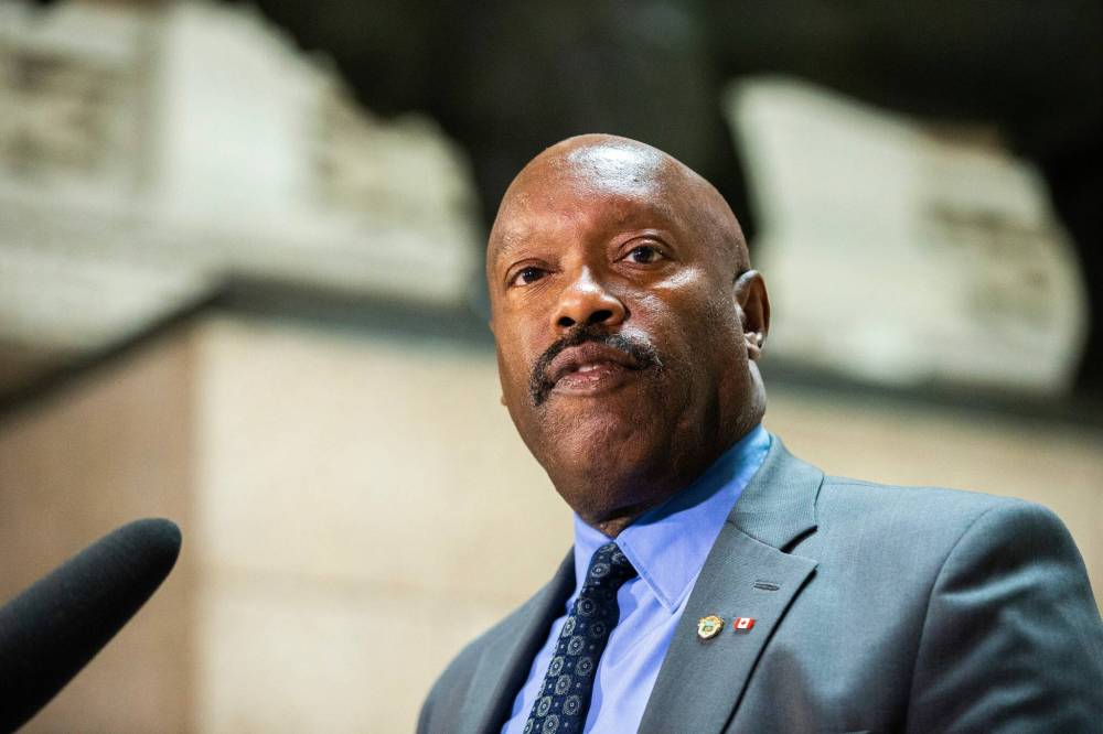 MIKAELA MACKENZIE / FREE PRESS FILES
Winnipeg Police Board chairman Markus Chambers said he’s a bit frustrated it has taken this long to reach this step in the nationwide search for applicants and he’s anxious to move forward.