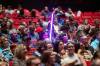 BROOK JONES / FREE PRESS An audience member is pictured with a Star Wars Lightsaber toy.