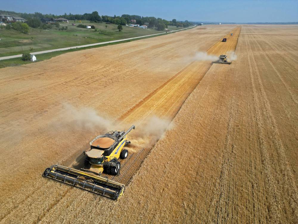 TIM SMITH / THE BRANDON SUN FILES
Agriculture and agri-food exports from Manitoba generated $9.39 billion in sales in 2023.