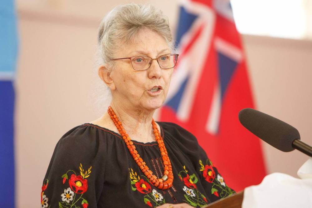 MIKE DEAL / WINNIPEG FREE PRESS FILES
Joanne Lewandosky, president of the Manitoba chapter of the Ukrainian Canadian Congress, said the organization has helped arrange legal representation for a mother and her son who were injured in a baseball-bat attack Aug. 3.