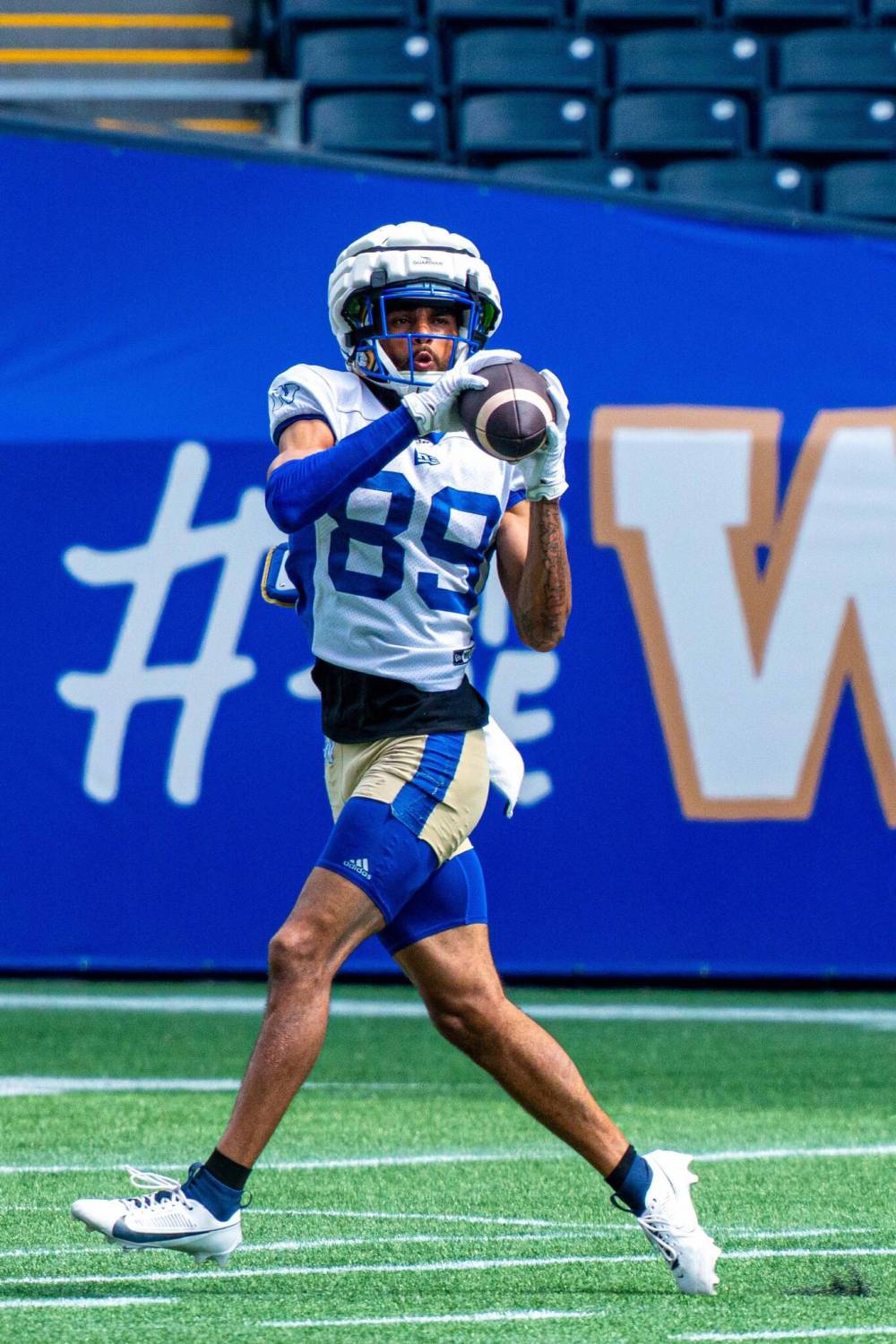 NIC ADAM / FREE PRESS
Blue Bombers receiver Kenny Lawler has been out of action since he was injured in Week 1 of the CFL season.