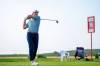 NIC ADAM / FREE PRESS
                                Winnipeg Jets defenceman Dylan Samberg gained a new appreciation for pro golfers over his two days at the Manitoba Open.