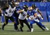 John Woods / THE CANADIAN PRESS
                                Blue Bombers quarterback Zach Collaros engineered a late game-winning drive against Hamilton on Friday, a game in which he also threw three interceptions.