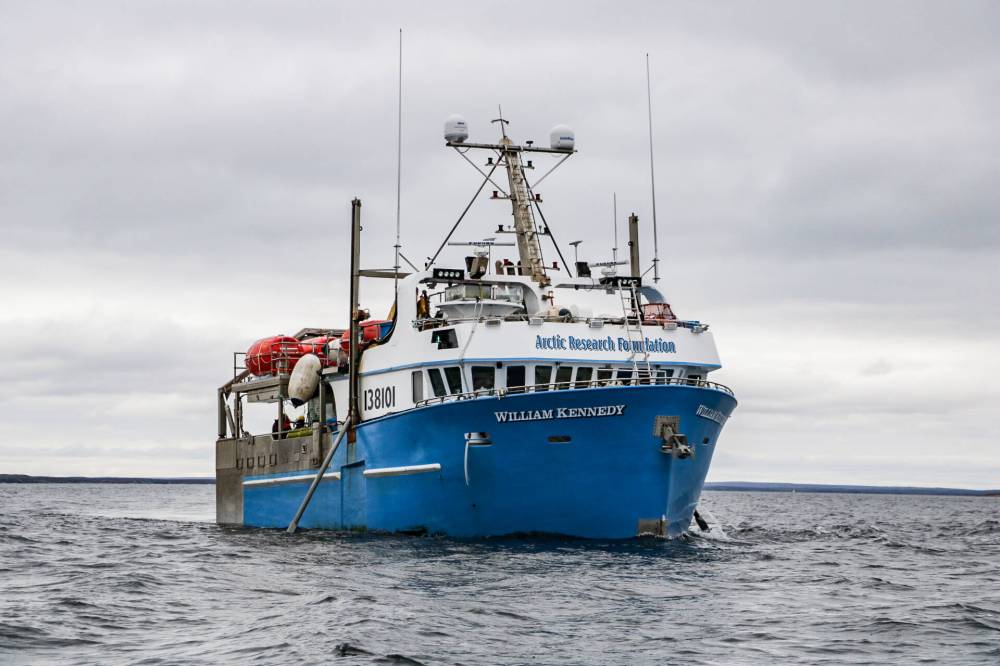 UNIVERSITY OF MANITOBA
The William Kennedy research vessel hosts expeditions.