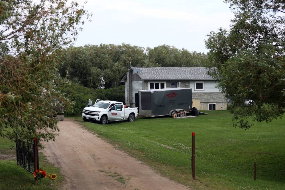 Colin Slark / The Brandon Sun
                                Curtis and Rita Rosencrantz were slain by Marlon Glover, who was searching for his ex-girlfriend, who escaped by hiding in the woods for 11 hours.