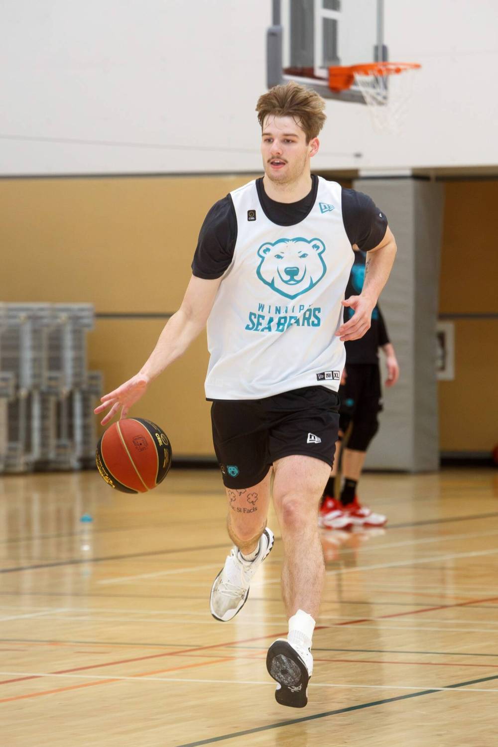 Mike Deal / Free Press files
It is yet to be determined how Simon Hildebrandt’s experience with the Winnipeg Sea Bears will affect his NCAA eligibility.