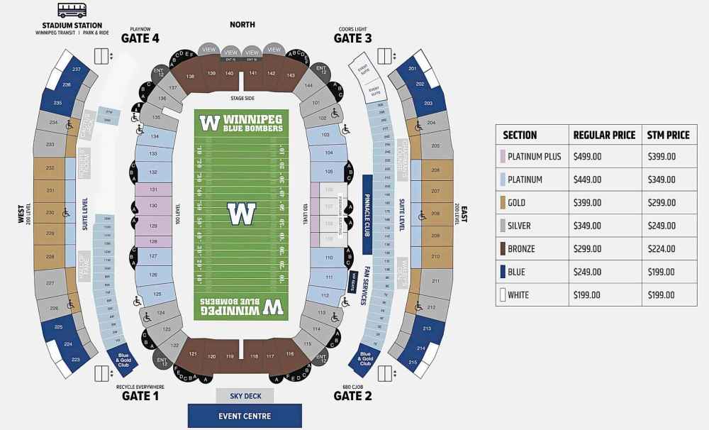Visit the Bombers website to view and purchase available tickets for November's Grey Cup.