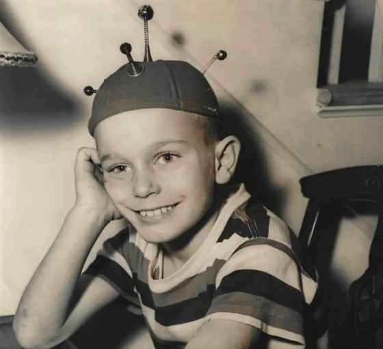 Hinton Bradbury as a child. (Supplied photo)