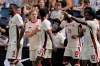 Canada forward Jacob Shaffelburg, second from left, celebrates with teammates after scoring a goal during the first half of an international friendly soccer game against United States, Saturday, Sept. 7, 2024, in Kansas City, Mo. After scoring a historic 2-1 win over the 16th-ranked U.S. in Kansas City on Saturday — the first victory on American soil in 67 years — the 40th-ranked Canadian men turn their attention to Tuesday's friendly against No. 17 Mexico in Arlington, Texas. THE CANADIAN PRESS/AP/Charlie Riedel