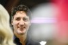 Prime Minister Justin Trudeau visits a film studio in Toronto on Friday, September 6, 2024. Trudeau has accepted an invitation to serve as honorary chairman of the Presidents Cup when the competition returns to Canada later this month.THE CANADIAN PRESS/Christopher Katsarov