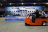 Signage at the media filing center ahead of the presidential debate between Republican presidential candidate former President Donald Trump and Democratic presidential nominee Vice President Kamala Harris, Monday, Sept. 9, 2024, in Philadelphia. (AP Photo/Pablo Martinez Monsivais)